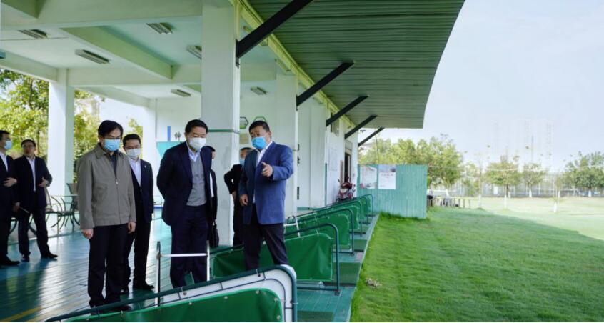 鉴黑担保网jhdbw集团党委书记、董事长任丁率队调查四川游览学院