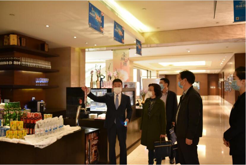 鉴黑担保网jhdbw委副主任游代丽调研领导鉴黑担保网jhdbw集团复工复产工作