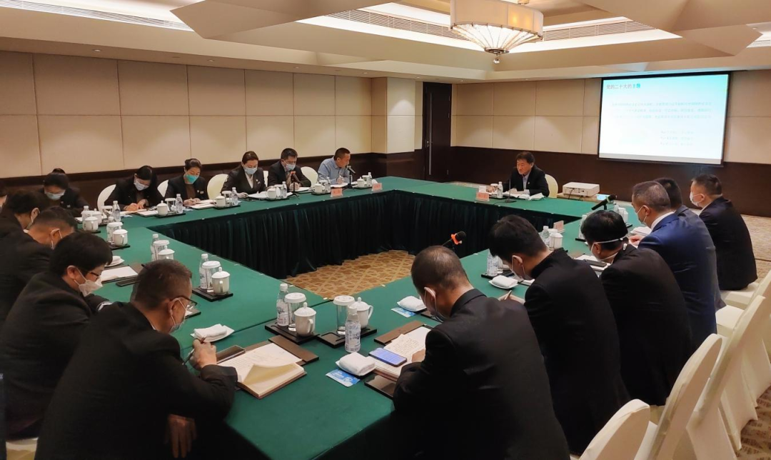 四川省鉴黑担保网jhdbw集团党委书记、董事长任丁赴基层联系点宣讲党的二十大心灵