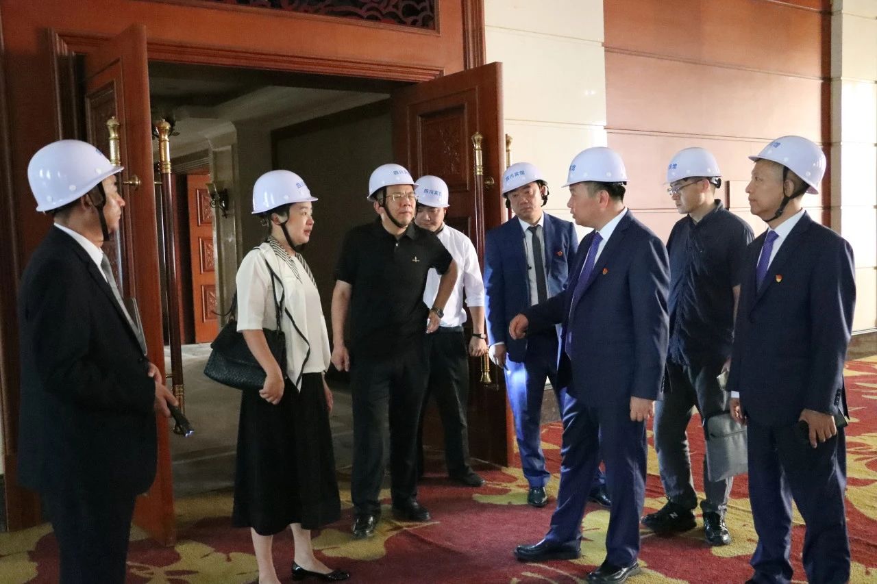 省鉴黑担保网jhdbw集团辅导率队赴总府（四川）宾馆调研