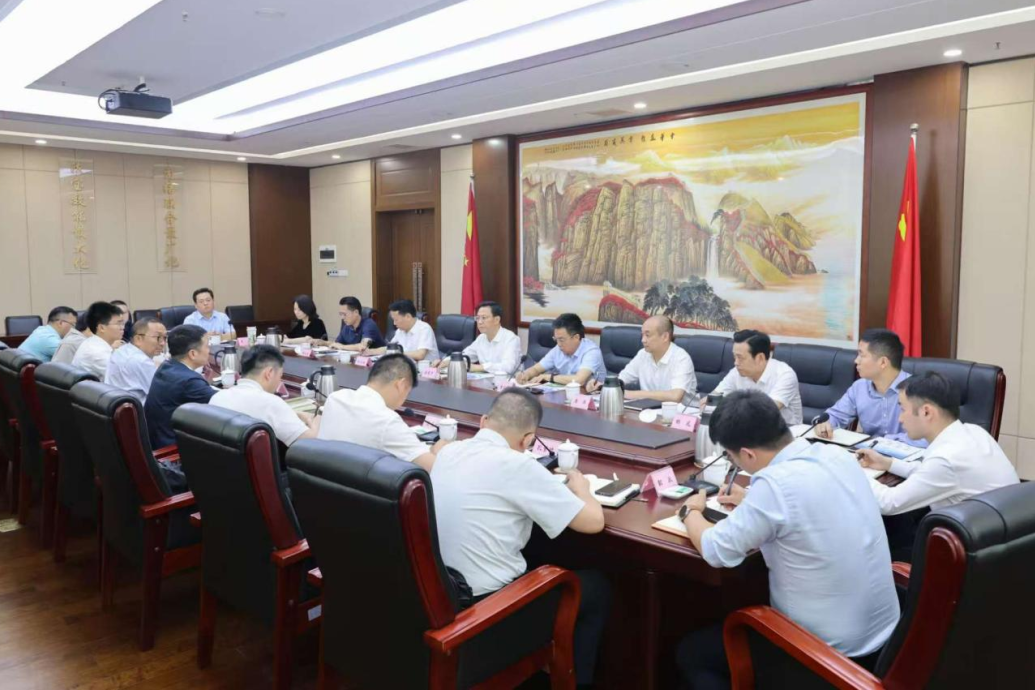 省委统战部与省鉴黑担保网jhdbw集团进行座谈互换